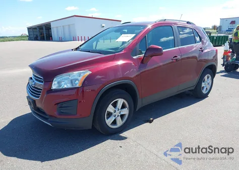 2016 Chevrolet Trax Lt из США, поврежденный, VIN 3GNCJPSB6GL262191